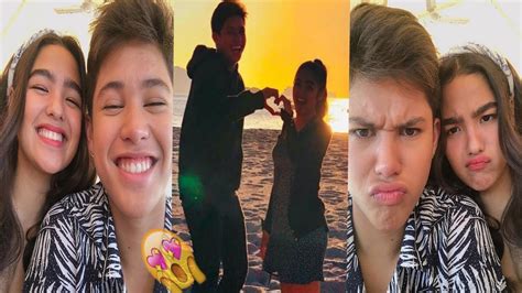 Andrea Brillantes And Kyle Echarri Picture Sweet Moments Kadenang Ginto Youtube