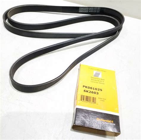 Pk Continental Contitech Conti V Multirib Serpentine Belt K