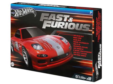 Hot Wheels Fast Furious Szybcy I W Ciekli Szt Zestaw Pojazd W Niskie Ceny I Opinie W