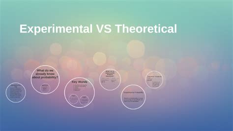 Experimental Vs Theoretical By Paige Heasley On Prezi