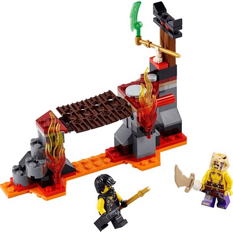 LEGO Ninjago Lava Fälle 70753 ab 58 19 Preisvergleich bei idealo de