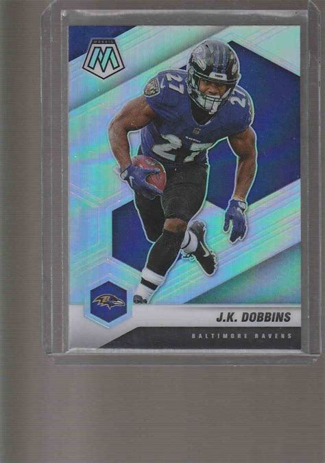 Panini Mosaic J K Dobbins Silver Prizm Baltimore Ravens Ebay