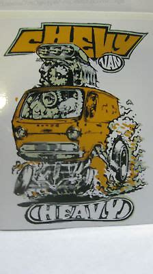 RAT ROD HOT ROD CHOPPER BOBBER TATTOO DECAL STICKER ROCKABILLY RAT FINK EBay