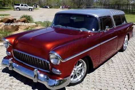 1955 Chevrolet Nomad Custom - Nostalgic Rides