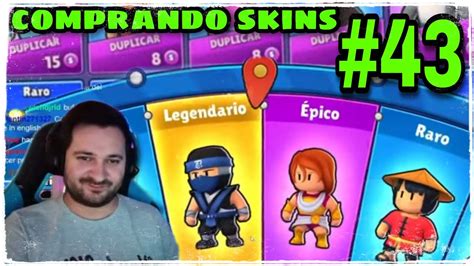 43 Comprando Skins En STUMBLE GUYS MTM SAMU YouTube