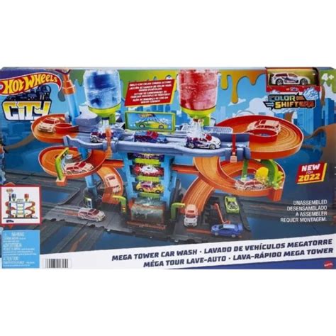 Pista Hot Wheels City Lava R Pido Mega Tower Mattel Hdp
