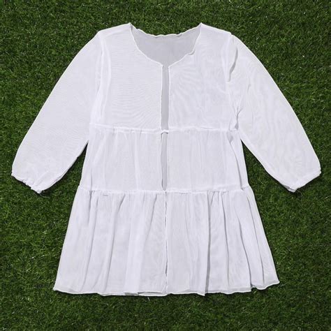 Girls Summer Swimsuits Cover Ups T Teen Girl Beach Bikini Coverup Swimwear Wraps Size