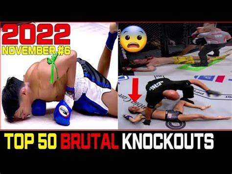 Top 50 MUAY THAIMMAKICKBOXINGKUN KHMER KnockoutsNOV 2022 6 YouTube