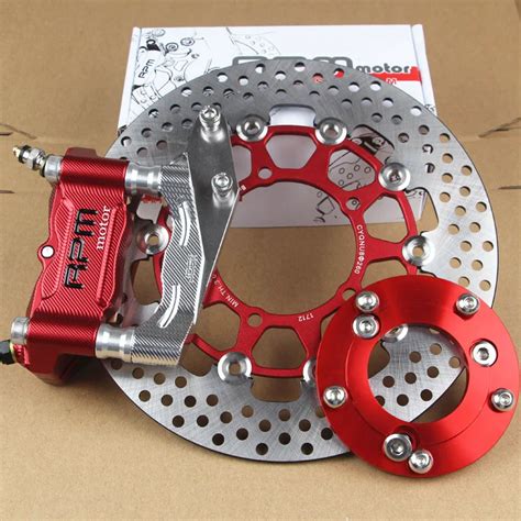 Cnc Motorcycle Brake Calipers Brake Pump Adapter Bracket 220mm 260mm