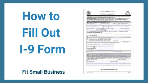 How To Fill Out An I 9 Form YouTube