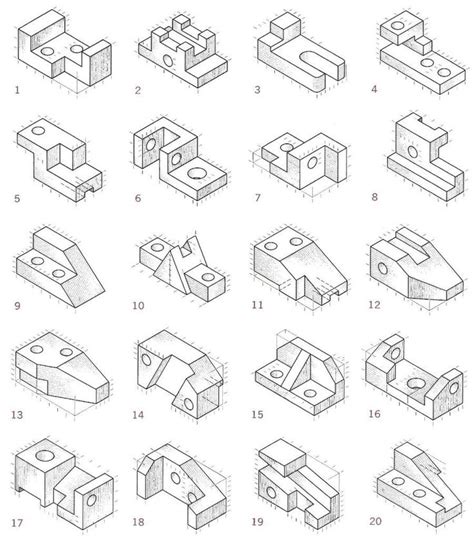 17 best Drawing_Isometric images on Pinterest | Architecture drawings ...