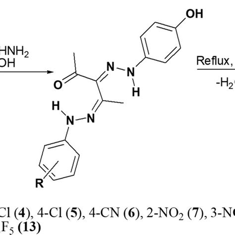 General procedure for the synthesis of the pyrazole-derivative series ...