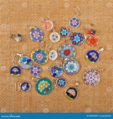 Murano Glass Jewelry Stock Photo Image Of Handmade Fashion 60032208