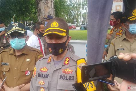 Polisi Kerahkan Ratusan Personel Dukung Penegakan Perda Akb Antara Sumbar