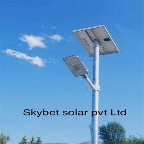 Mild Steel Dual Arm Solar High Mast Pole For Highway 75 M At Rs