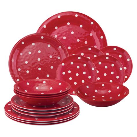 Red Barrel Studio Bhudhashen Melamine Dinnerware Set Of 16 Wayfair