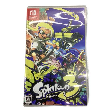 Nintendo Switch用ソフト スプラトゥーン3 Cero A 全年齢対象 ｜トレファクonline