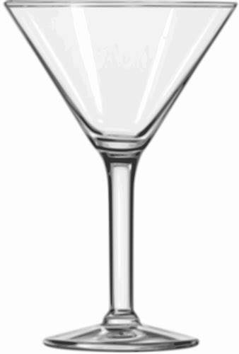 Martini Cocktail Glass Vector Graphics Public Domain Vectors