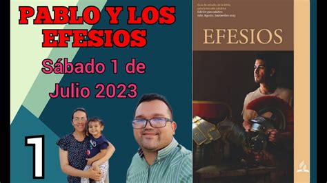 Lección de escuela Sabática SÁBADO 1 de julio DEL 2023 PABLO Y LOS