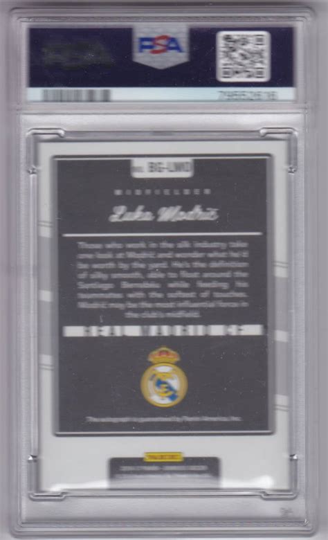 Yahoo Psa Luka Modric Real Madrid Panini D