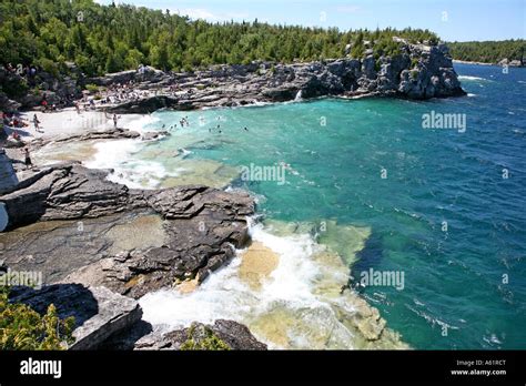 Georgian Bay On Lake Huron In Ontario Canada Stock Photo Alamy