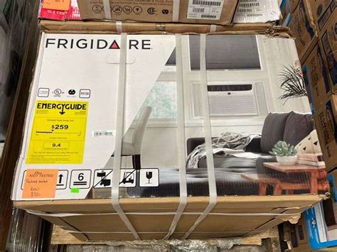 Frigidaire 25 000 Btu Window Air Conditioner With Supplemental Heat And Slide Out Chassis