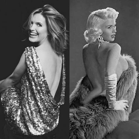 Mariska Hargitay And Jayne Mansfield Mariska Hargitay Jayne