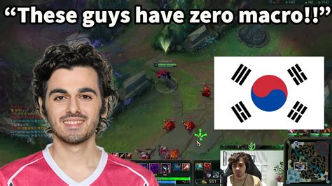 Euw Rank Jungler Agurin On The Quality Of Korean Soloq Youtube