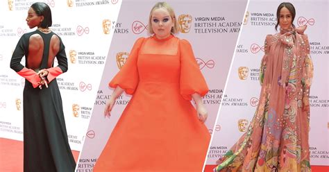 Best Dressed Celebrities At The 2021 Bafta Television Awards Popsugar