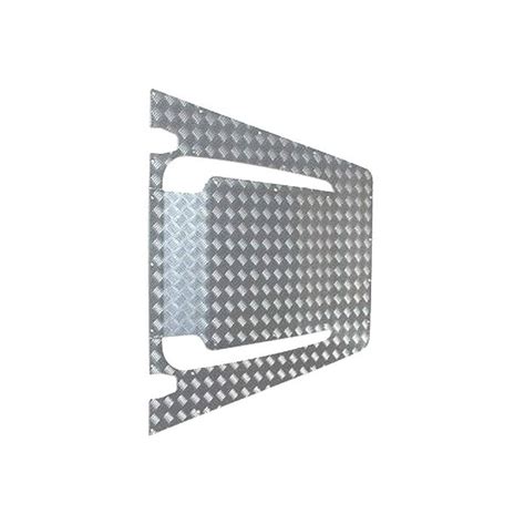 Land Rover Defender Puma Mammouth Bonnet Centre Chequer Plate Kit