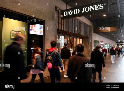 A David Jones Department Store Is Seen In Sydney Thursday May 24