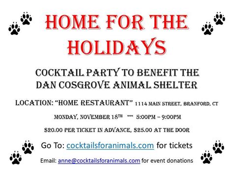 Benefit for The Dan Cosgrove Animal Shelter | Branford, CT Patch