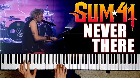 Sum Never There Piano Cover Deryck Whibley S Vocals Youtube