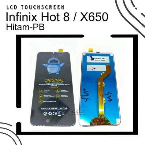 Jual LCD TOUCHSCREEN INFINIX HOT 8 INFINIX X650 X650C FULLSET Shopee Indonesia