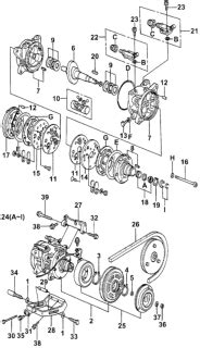 95701 10028 08 Genuine Honda Bolt Flange 10X28