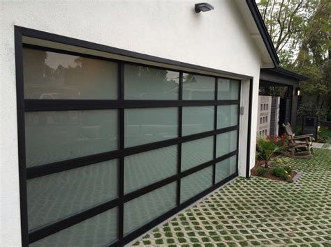 Glass Garage Doors Modern And Contemporary Modern Garage Phoenix