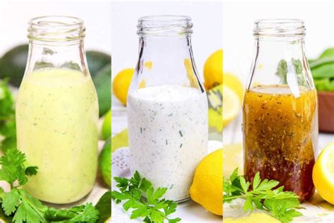 15 Healthy Homemade Salad Dressing Recipes Running In A Skirt