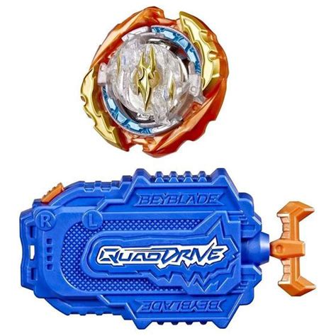 Beyblade Burst Quaddrive Kit Com Lançador Cyclone Roktavor Hasbro