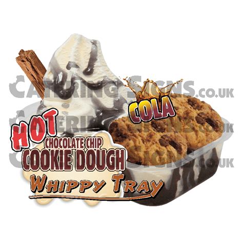 Cola Cookie Tray Catering Signs Uk