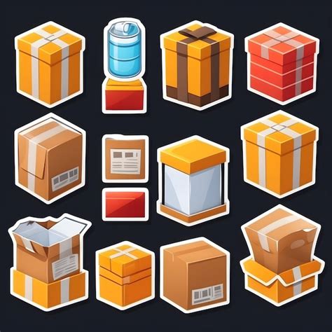 Premium Photo Packaging Icons Packaging Symbols Product Packaging