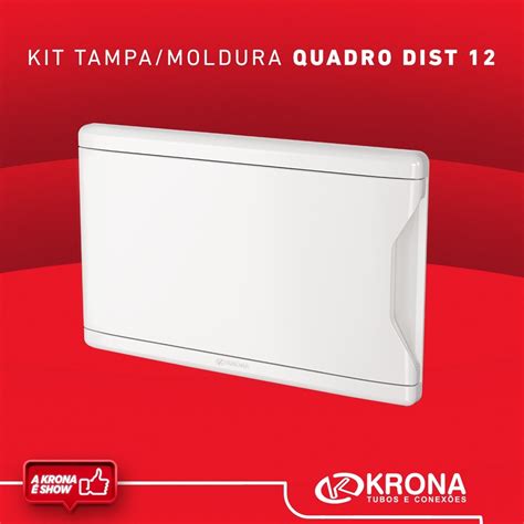 Quadro Distribui O Embutir Krona Disjuntores Din Nema Shopee Brasil