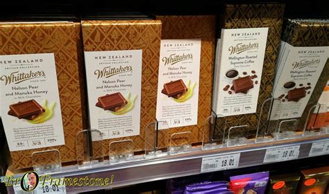 Whittakers World Class Chocolate Made In New Zealand