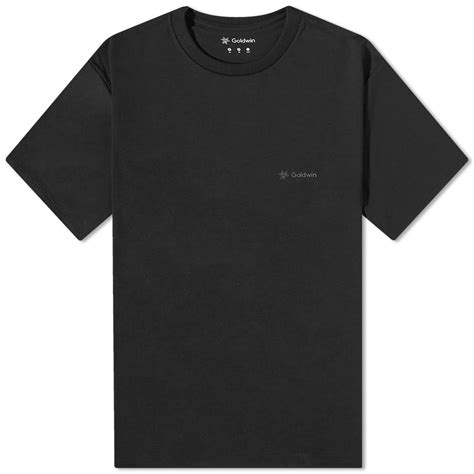 Goldwin Big Logo T Shirt Black End