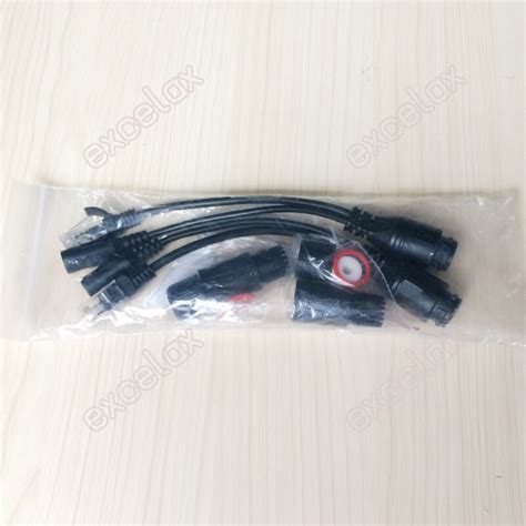 RJ45 PoE Injector Female DC12V Input Connector Plug Power Over Ethernet