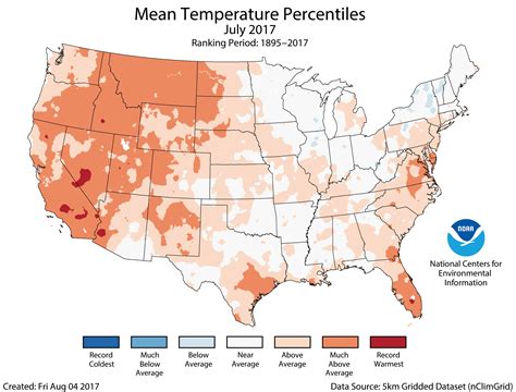 United States Map With Temperatures - United States Map