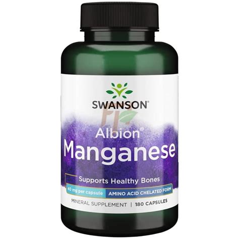 Swanson ALBION MANGANESE (40 мг * 180 капс) купить в Москве | FitHerb