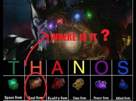 Where Is The Last Infinity Stone SOUL STONE Infinity Stones