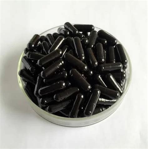 Black Empty Hard Gelatin Capsules For Pharma Industry Shelf Life