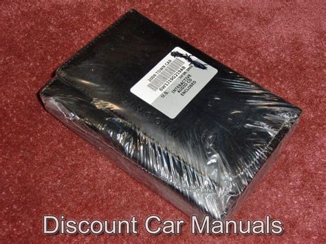 Buy Lincoln Town Car Owners Manual Set New In