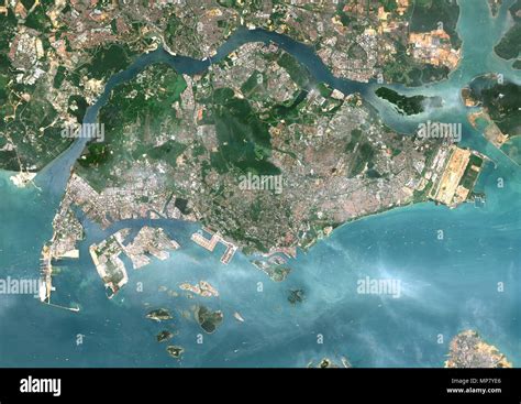 Singapore Satellite Hi Res Stock Photography And Images Alamy